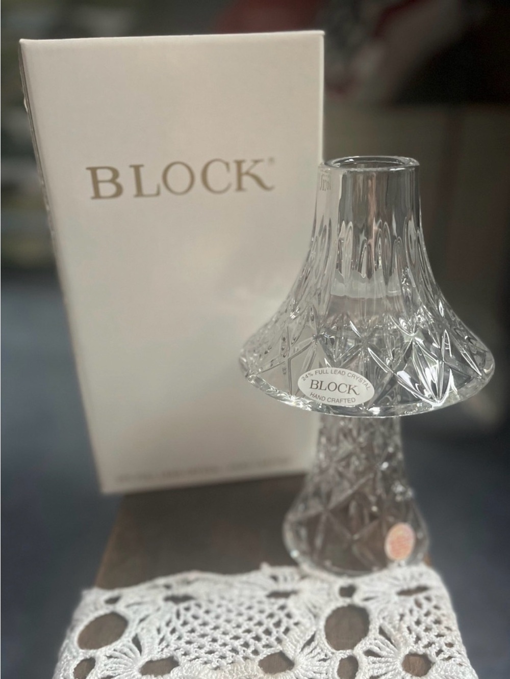 Block crystal lamps  - Special listing for quantity 5 —ship cost for 1 + % off